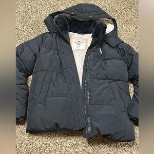 Abercrombie kids puffer coat size 9/10